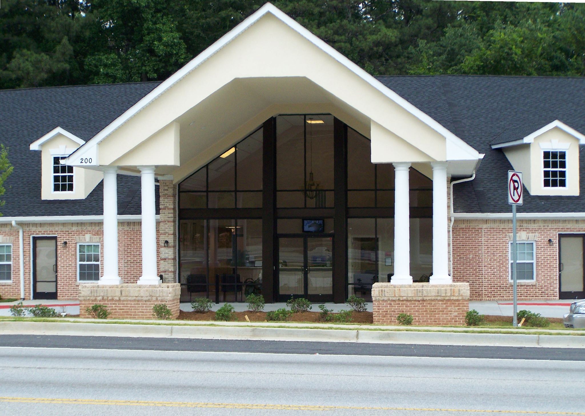 front view of childcare facility